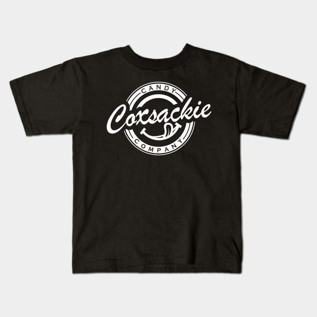 Reverse Logo Kids T-Shirt by coxsackiecandy